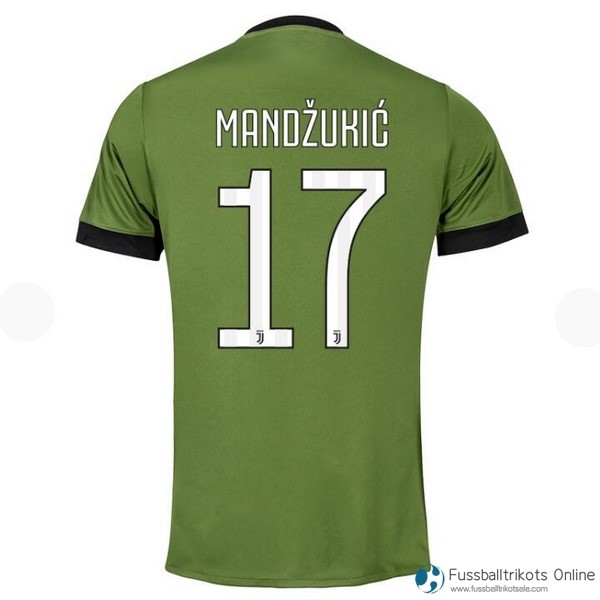 Juventus Trikot Ausweich Mandzukic 2017-18 Fussballtrikots Günstig